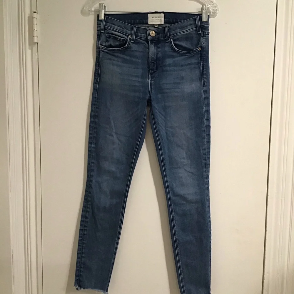 McGuire‎ Denim Newton Raw Hem Skinny Jeans Sz. 26